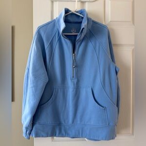 lululemon athletica Scuba Oversized Funnel-Neck Half Zip Long Sweatshirt